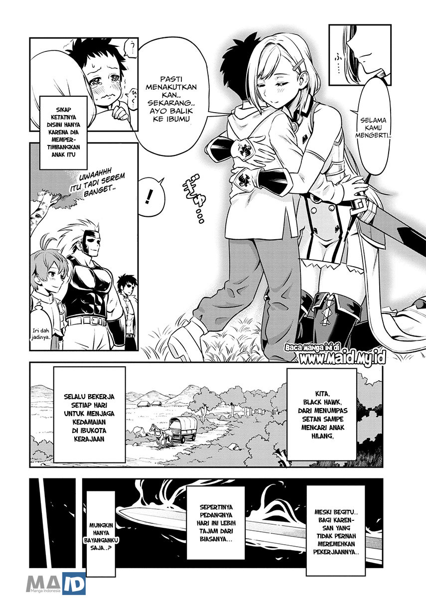 Toshiue Elite Onna Kishi ga Boku no Mae de Dake Kawaii chapter 1